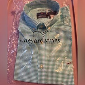 Vineyard Vines Men’s Collared Shirt - Flats Blue - Size L - NWT